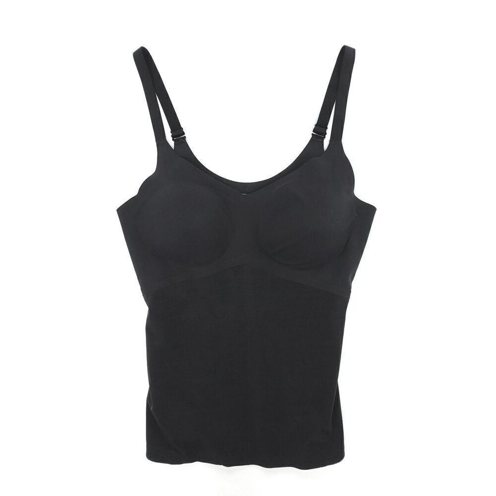 HONEYLOVE Liftwear Shaping Slimming Tank Shapewear Bra Top Cami Shaper XL Black